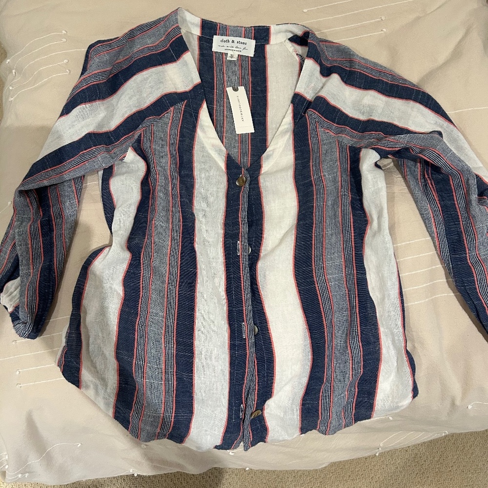 Cloth and stone blouse